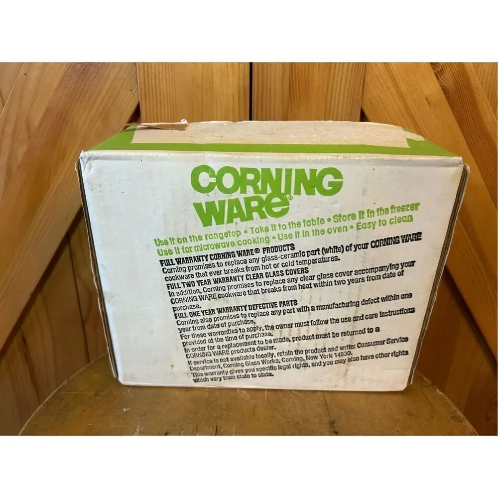 Vintage Corning Ware Spice of Life L'Echalote 1 Quart Casserole Dish With Origin